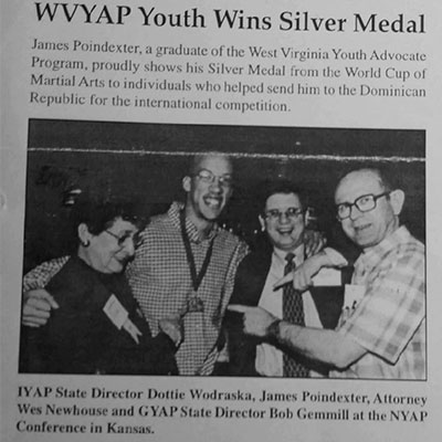 WVYAP Youth Wins Silver Medal